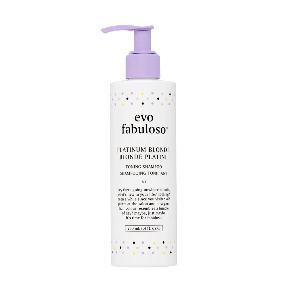 Evo Fabuloso Platinum Blonde Shampoo tooniv šampoon värvitud blondidele juustele 250ml